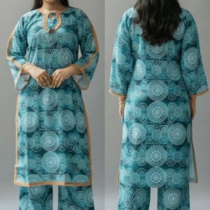 Digitally printed two-piece